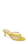 Pelle Moda Slide Sandal In Yellow