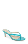 Pelle Moda Slide Sandal In Aqua