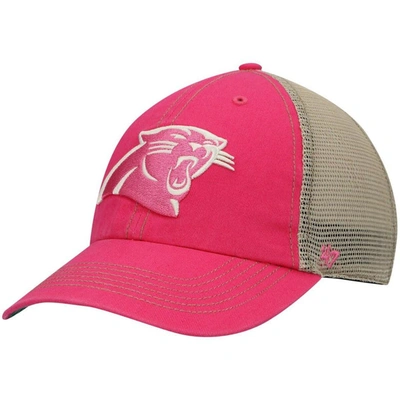 47 ' Pink Carolina Panthers Trawler Cleanup Adjustable Hat