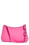 House Of Want Newbie Vegan Leather Shoulder Bag In Taffy Pink