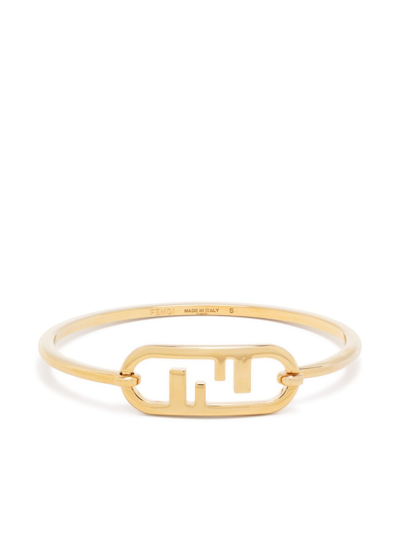 Fendi O'lock Bracelet In Or