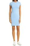 Atm Anthony Thomas Melillo Cotton Jersey T-shirt Dress In Aqua Surf