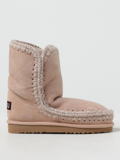 Mou Kids Eskimo Boots In Pink