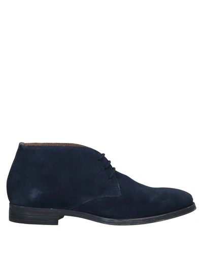Geox Ankle Boots In Dark Blue