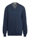 Alpha Studio Sweaters In Blue