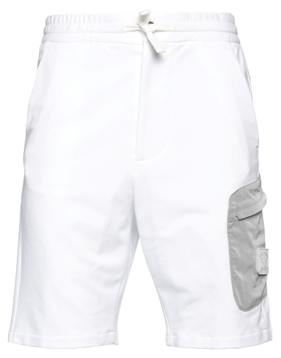 Paul & Shark Man Shorts & Bermuda Shorts White Size Xl Cotton, Elastane
