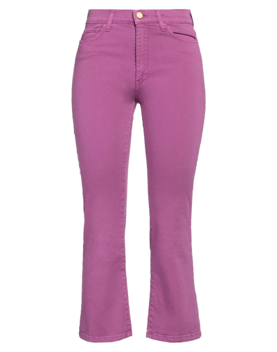 Manila Grace Jeans In Purple