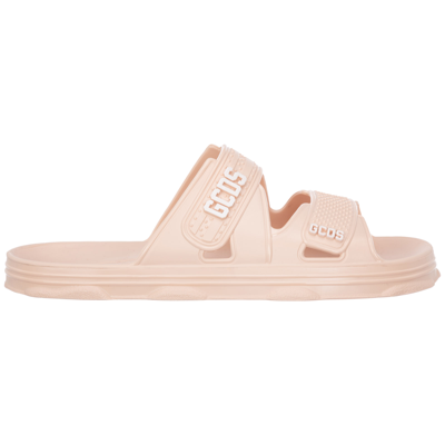 Gcds Rubber Sandals In Pink