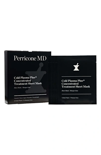 Perricone Md 6-pack Cold Plasma Plus+ Concentrated Treatment Sheet Masks