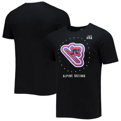Fanatics Branded Black Team Usa Alpine Skiing T-shirt