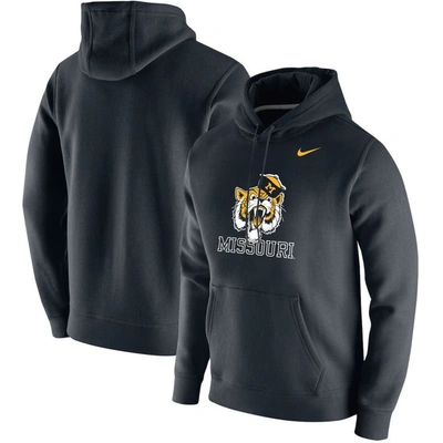 Nike Black Missouri Tigers Vintage School Logo Pullover Hoodie