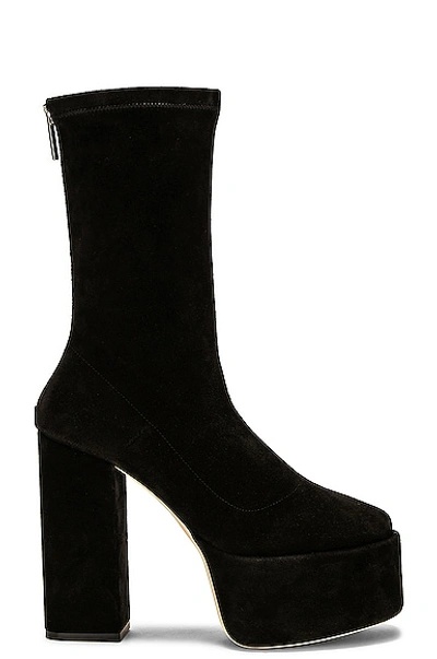 Paris Texas Patent Leather Lexy Ankle Boots In Black