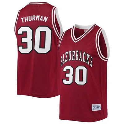 Retro Brand Original  Scotty Thurman Cardinal Arkansas Razorbacks Alumni Commemorative Classic Basket