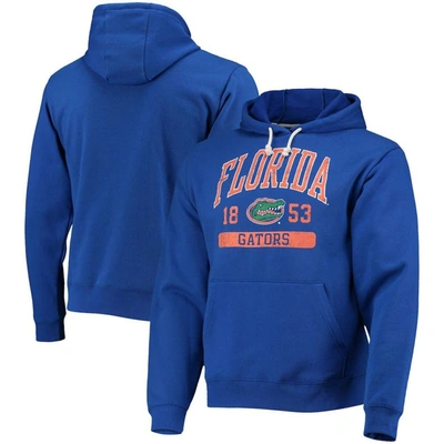 League Collegiate Wear Royal Florida Gators Volume Up Essential Fleece Pullover Hoodie