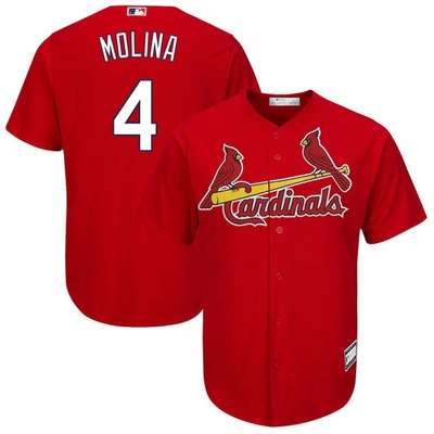 Profile Yadier Molina Red St. Louis Cardinals Big & Tall Replica Player Jersey