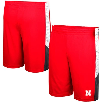 Colosseum Scarlet Nebraska Huskers Very Thorough Shorts