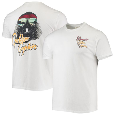 Image One White Minnesota Golden Gophers Mascot Bandana T-shirt