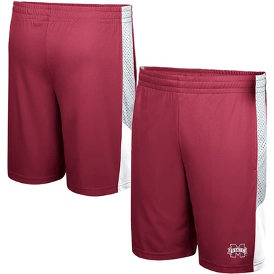 Colosseum Maroon Mississippi State Bulldogs Very Thorough Shorts