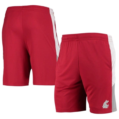 Colosseum Crimson Washington State Cougars Very Thorough Shorts