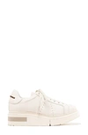 Paloma Barceló Agen Sneaker In White/ Gesso-taupe