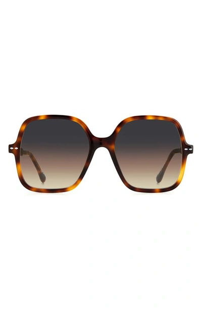 Isabel Marant Square Sunglasses In Brown