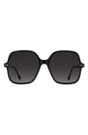 Isabel Marant Square Sunglasses In Black