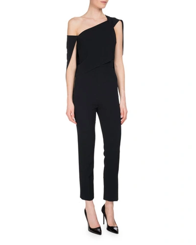 Roland Mouret Carlton One-shoulder Jumpsuit