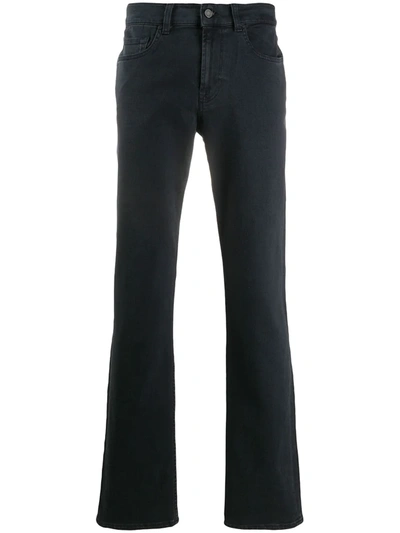 7 For All Mankind Luxe Performance Slimmy Slim Jeans, Deep Well (dark Blue)