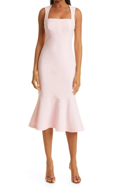 Likely Abella Sleeveless Body-con Dress In Rose Shadow