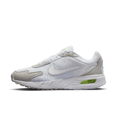 Nike Men's Air Max Sc Leather Shoes In Phantom/ White/ Grey/ Volt