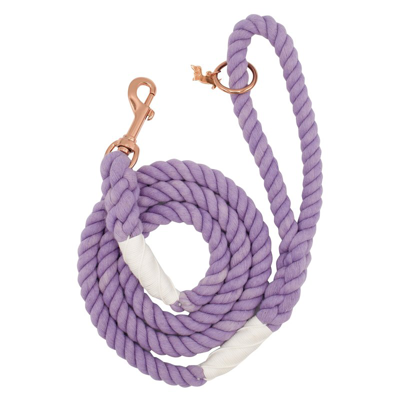 Sassy Woof Rope Leash In Purple