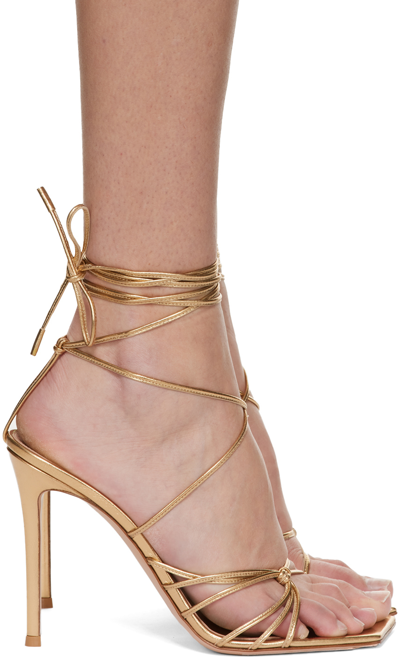 Gianvito rossi clearance gold sandals