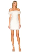 Milly Britton Lace Off The Shoulder Dress In White