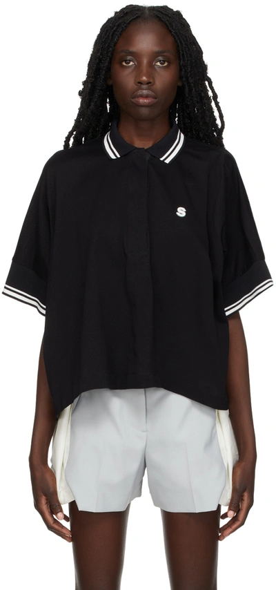 Sacai oversized discount polo