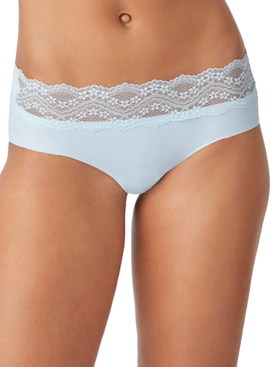 B.tempt'd By Wacoal B.bare Hipster Panties In Saltwater Slide