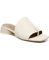 Franco Sarto Loran Slide Sandals Women's Shoes In Milk Leather