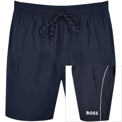 Boss Bodywear Boss Starfish Swim Shorts Navy