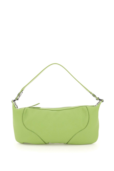 By Far Amira Leather Bag In Green