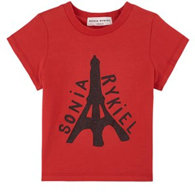 Sonia Rykiel Kids' Marlette T-shirt Red