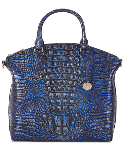 Brahmin Flourish Melbourne Large Duxbury Satchel Leather Multi Handbag Bag  New 