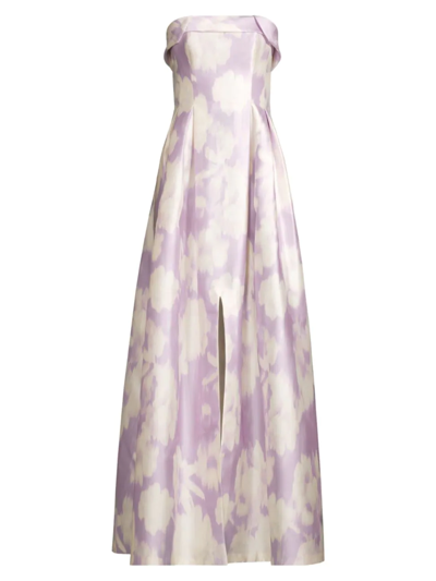 sachin and babi purple dress Sachin & Babi Laura Dress - Azure Watercolor Floral