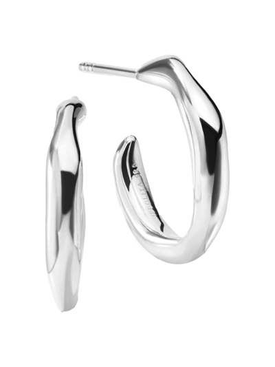 Ippolita Sterling Silver Classico Squiggle Mini Hoop Earrings