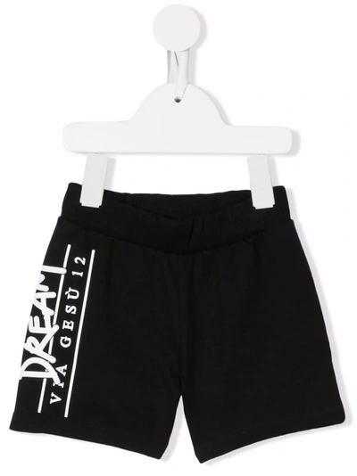 Versace Baby Black Dream Logo Shorts