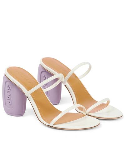 Loewe Women's  White Other Materials Sandals