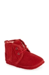 Ugg Baby's Neumel Griptape Boots In Samba Red