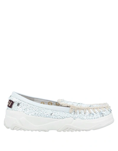 Mou Loafers In White