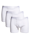 2(x)ist Men's 3-pack Pima Cotton Boxer Briefs In 3 Pack White