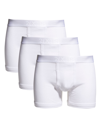 2(x)ist Men's 3-pack Pima Cotton Boxer Briefs In White