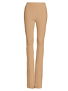 Herve Leger Variegated Ribbed Pants In Sesame