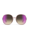 Dior Cd40078u Pink Oversized Square Sunglasses In Shiny Pink